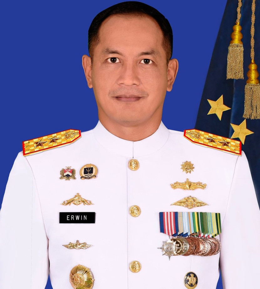 Wakil Kepala Staf Angkatan Laut (KSAL) Laksamana Madya Erwin S Aldedharma. (Foto: Wikipedia) 