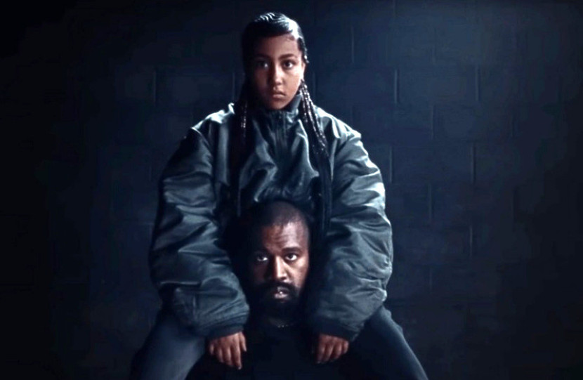 Kanye west dan North West/Instagram-norisblackbook