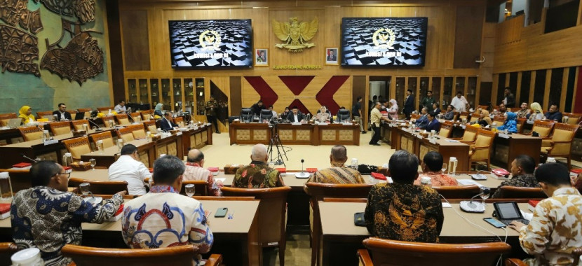 Rapat Komisi X DPR RI dengan KONI Pusat. (Foto: Dok RUZKA INDONESIA)