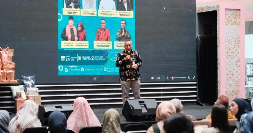 Kopdar UMKM Sinergia Tapos yang berlangsung di Atrium Mall Pesona Square, Jumat (24/01/2025). (Foto: Dok Diskominfo Kota Depok)