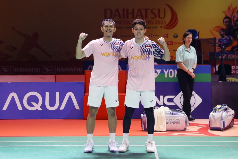 Indonesia meloloskan 2 wakilnya ke babak final Indonesia Masters 2025. (PBSI)