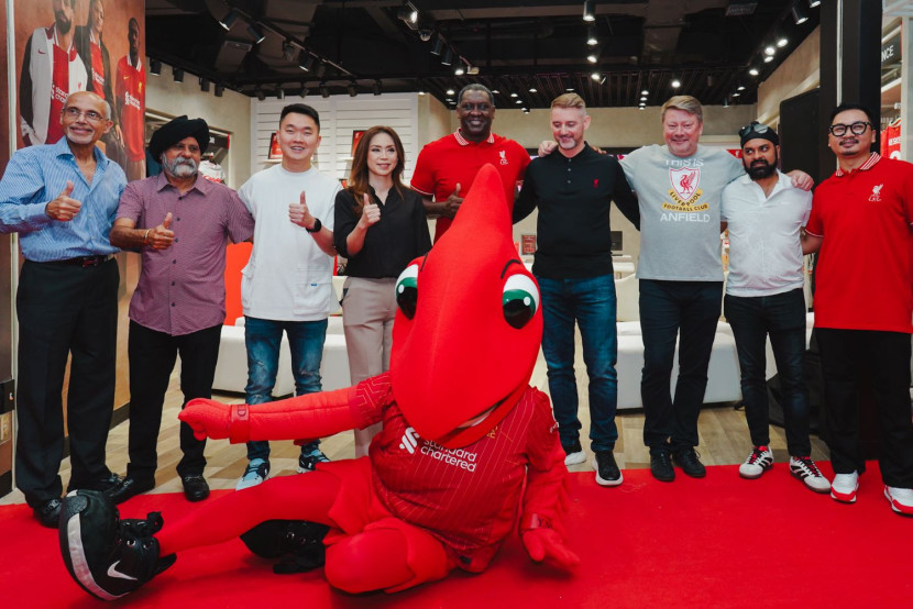 Peresmian pembukaan toko ritel resmi Liverpool FC kedua di Indonesia. Foto: LFC