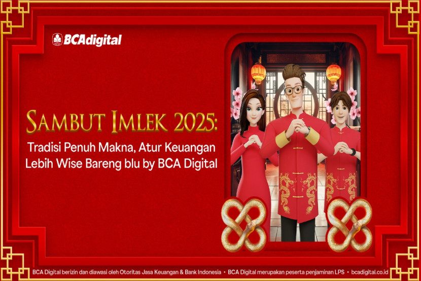 Blu by BCA Digital tawarkan solusi finansial yang memudahkan sobatblu mengelola keuangan sambil tetap merayakan tradisi angpao melalui berbagai fitur inovatif.  (Foto: BCA)