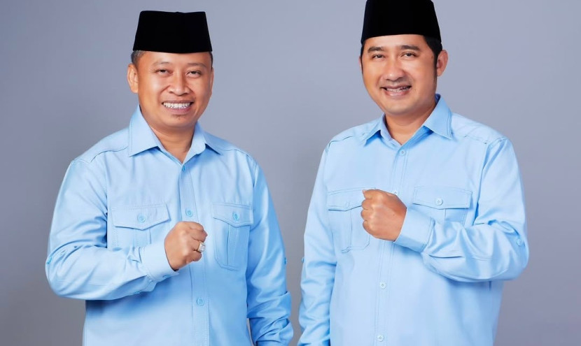 Wali Kota dan Wakil Wali Kota terpilih, Supian Suri dan Chandra Rahmansyah. (Foto: Dok RUZKA INDONESIA)