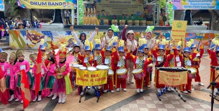 Disdik Kota Depok menggelar Porseni Anak TK se-Kota Depok 2025 di Pasar Seni Ancol, Jakarta Utara, Kamis (30/01/2025). (Foto: Dok Diskominfo Kota Depok)