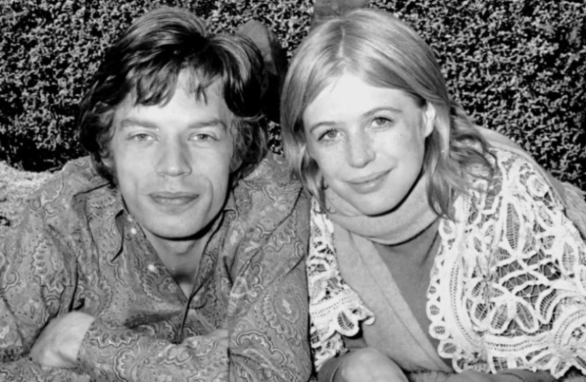 Mick Jagger dan Marianne Faithfull-Instagram/mickjagger