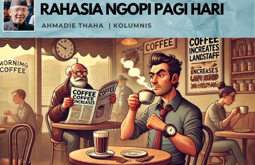 Foto ilustrasi Catatan Cak AT: Rahasia Ngopi Pagi Hari. (Foto: Dok RUZKA INDONESIA)