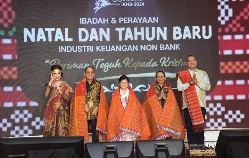 Industri Keuangan Non-Bank menggelar acara Natal Bersama IKNB 2024 di JW Mariott Jakarta, Jumat (17/1/2025). (Foto: Dok Ruzka Indonesia)