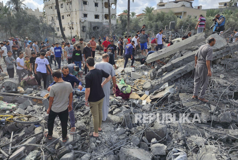 RS di Gaza tak luput dari serangan keji Zionis. 