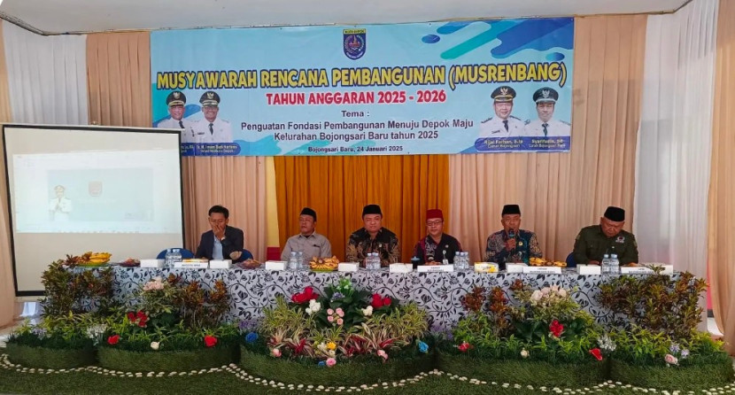 Musrembang Kelurahan Bojongsari Baru, Kota Depok. (Foto: Dok Kelurahan Bojongsari Baru)