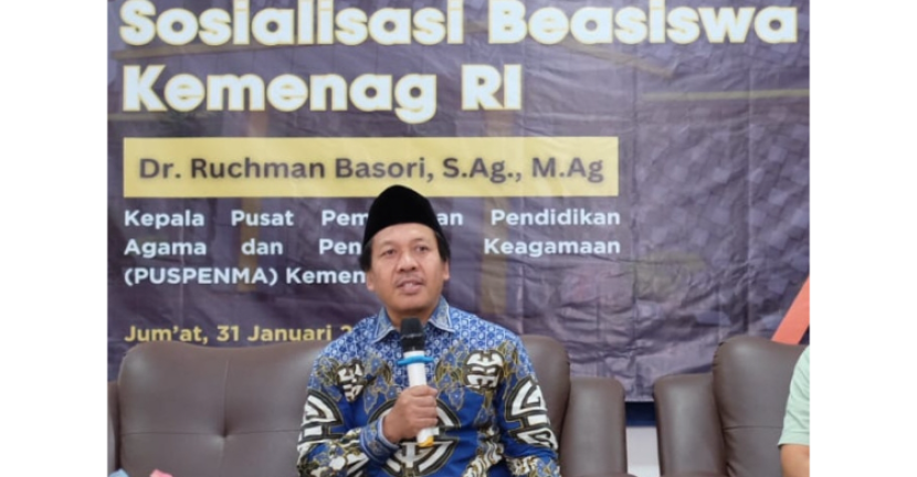 Kepala Puspenma Kemenag Ruchman Basori (Foto: Dok. Kemenag)