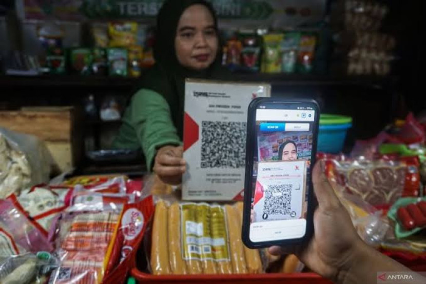 Ilustrasi pedagang menggunakan teknologi digital untuk meningkatkan penjualan.(Foto: Ist) 