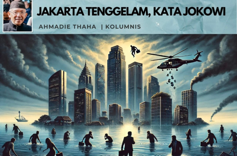 Foto ilustrasi Catatan Cak AT: Jakarta Tenggelam, Kata Jokowi. (Foto: Dok RUZKA INDONESIA)