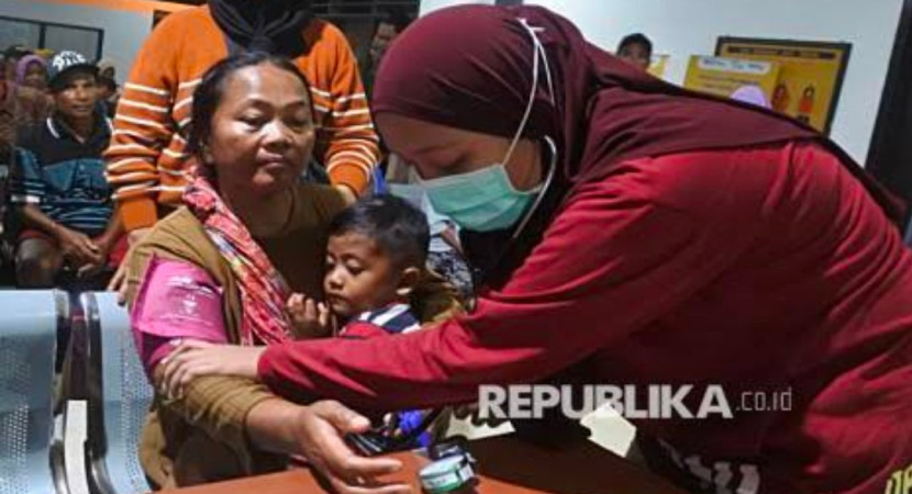 Program Pemeriksaan Kesehatan Gratis bagi warga yang berulang tahun. (Foto: Dok REPUBLIKA)