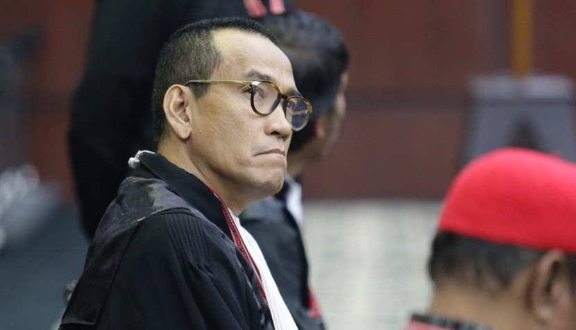 Kuasa Hukum paslon Isran Noor - Hadi Mulyadi, Refly Harun. (MK)