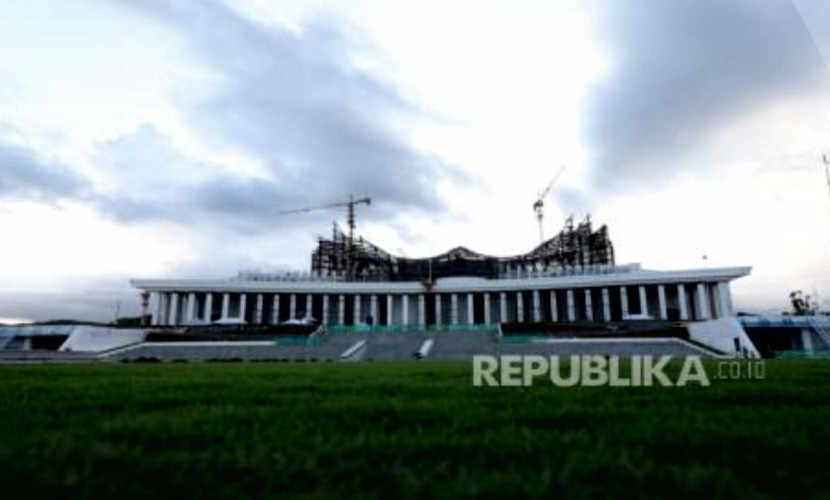 Pembangunan Ibu Kota Negara (IKN). (Foto: Dok RUZKA INDONESIA)