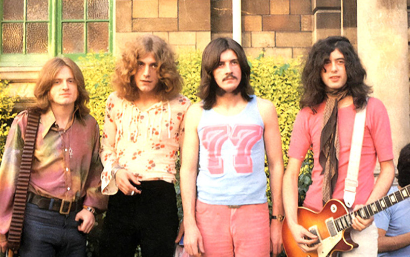 Led Zeppelin di Festival Musik Internasional Bath tahun 1969/Sony Pictures Releasing UK