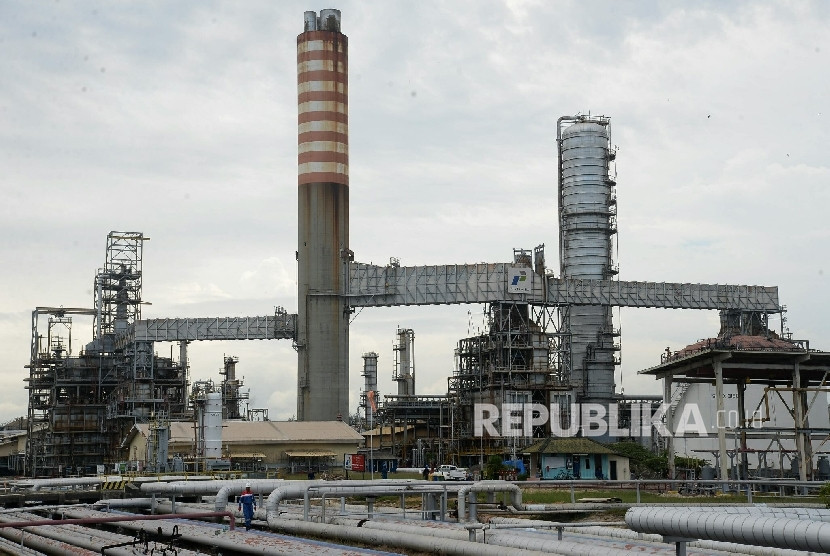 Kilang Pertamina Refinery Unit (RU) V Balikpapan, Kaltim.