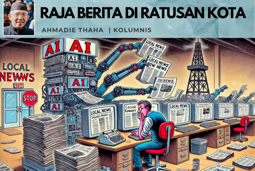 Foto ilustrasi Catatan Cak AT: Raja Berita di Ratusan Kota. (Foto: Dok RUZKA INDONESIA)