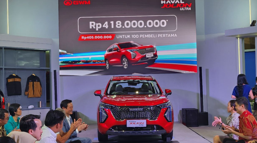 Haval Jolion Ultra HEV di ajang Indonesia International Motor Show (IIMS) 2025 Dok. Motoresto.id