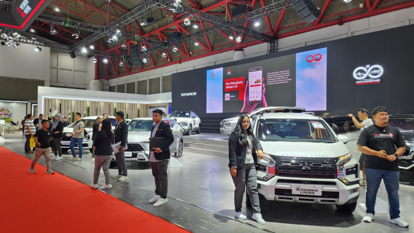 Tampilan Booth Mitsubishi Pada Ajang IIMS 2025 (Doc. MotoResto).