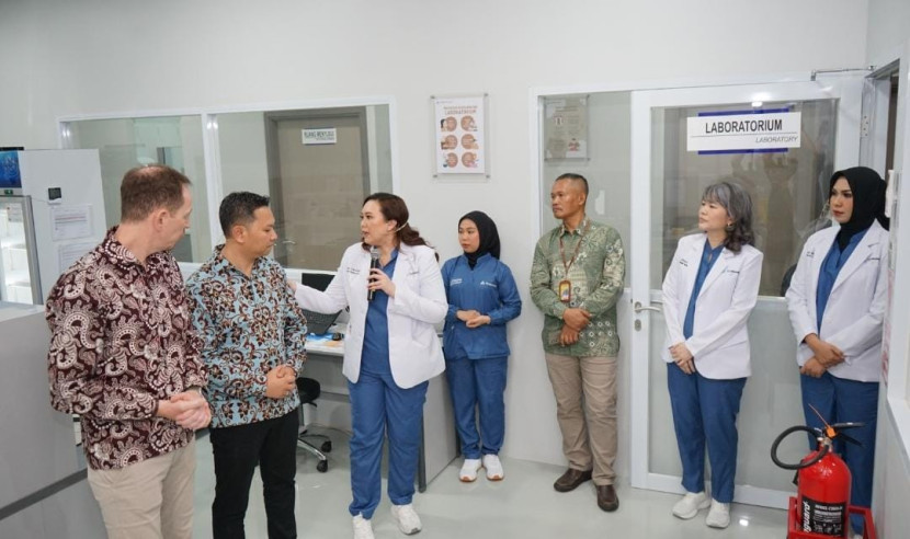 Peresmian klinik kesehatan kerja terintegrasi TÜV Rheinland Medika Indonesia (TRMI) di Mampang Business Park, Jakarta, Senin (17/2/2025). (Foto: TRIM) 