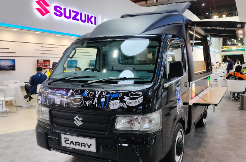 New Suzuki Carry masih menjadi andalan kendaraan niaga Suzuki.   dok Motoresto.id