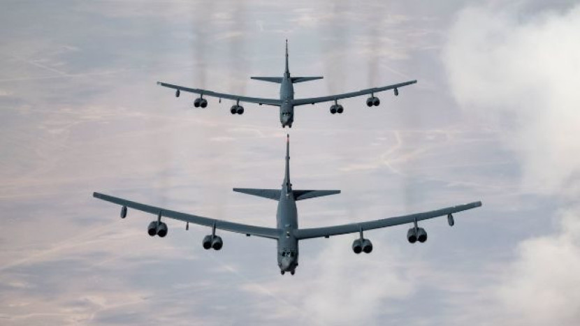 Pesawat pengebom B-52H Stratofortress. Sumber: CENTCOM