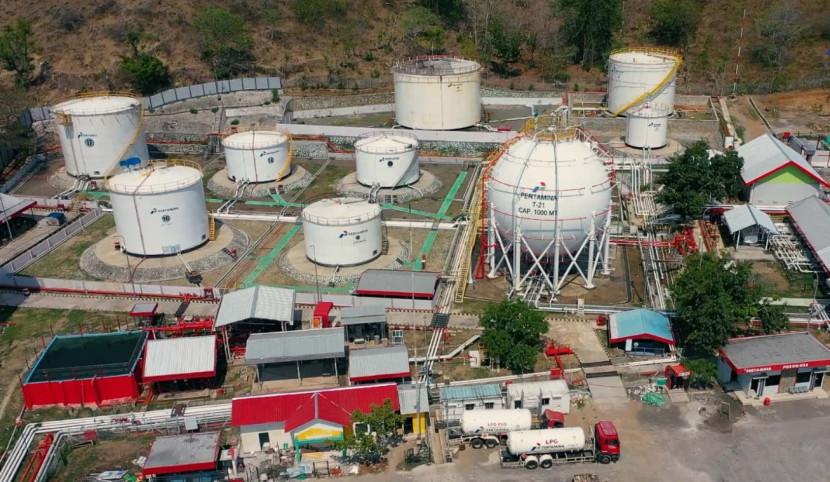 Terminal LPG Bima. (Foto: Dok RUZKA INDONESIA)