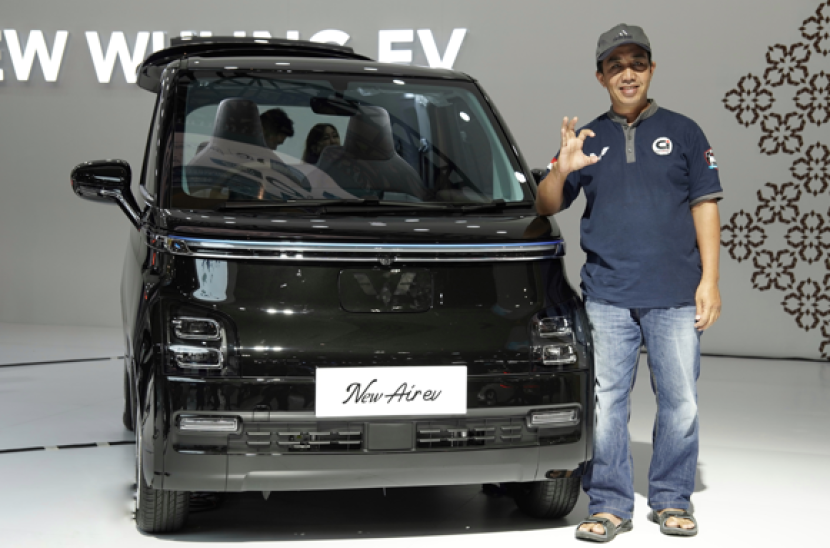 Wuling Air ev kini hadir dengan warna eksterior baru yakni Starry Black   dok Wuling