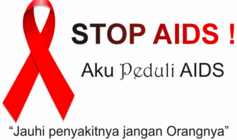 Flyer Stop AIDS. (Foto: Dok RUZKA INDONESIA)