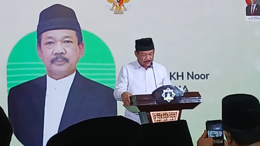 Ketua Umum Baznas Prof Dr KH. Noor Achmad. 