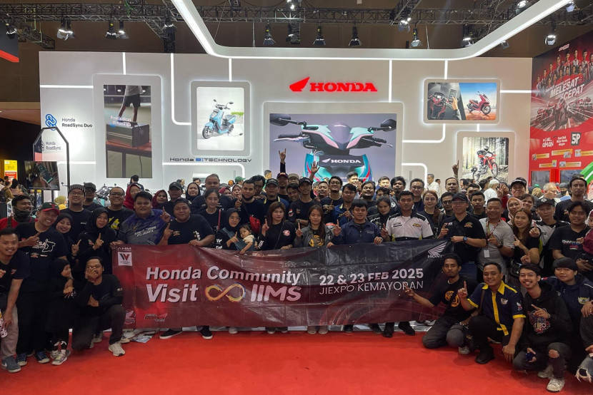  Para Bikers Komunitas Honda yang Hadir di IIMS 2025 Visit (Doc. Wahana Artha Group).