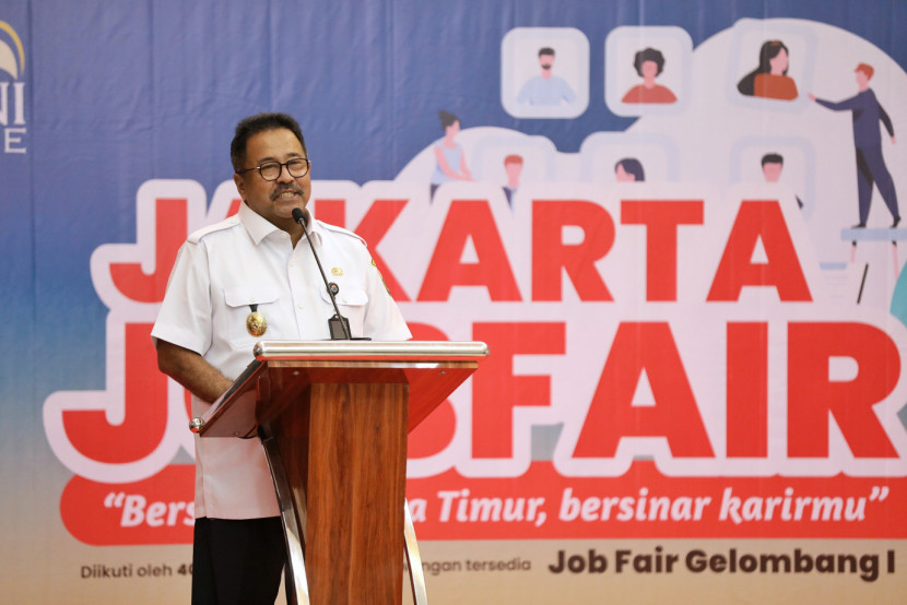 Wakil Gubernur Rano Karno membuka bursa kerja Jakarta Jobfair di Jakarta, Rabu (26/2/2025). (Foto: Ist) 