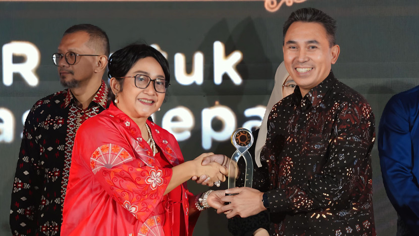 DPMPTSP Provinsi Jakarta berhasil menyabet penghargaan PRIA 2025 Sumber:dok Humas DPMPTSP