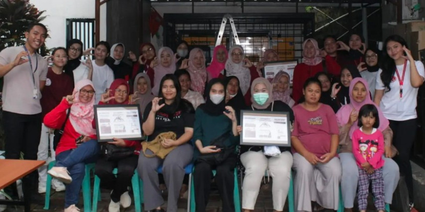 Mahasiswa FKUI Gelar Pengmas di Depok. (Foto: Dok Diskomknfo Kota Depok) 