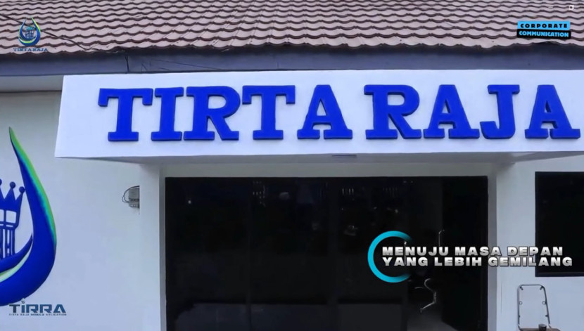 Kantor Perumda Tirta Raja di Baturaja. (FOTO: Tangkapan Layar)