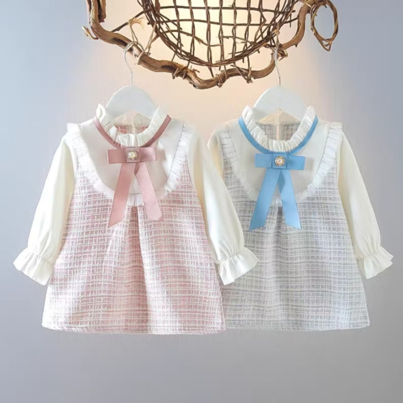 Dress aksen renda (sumber: Shopee/ ZR-Vedia)