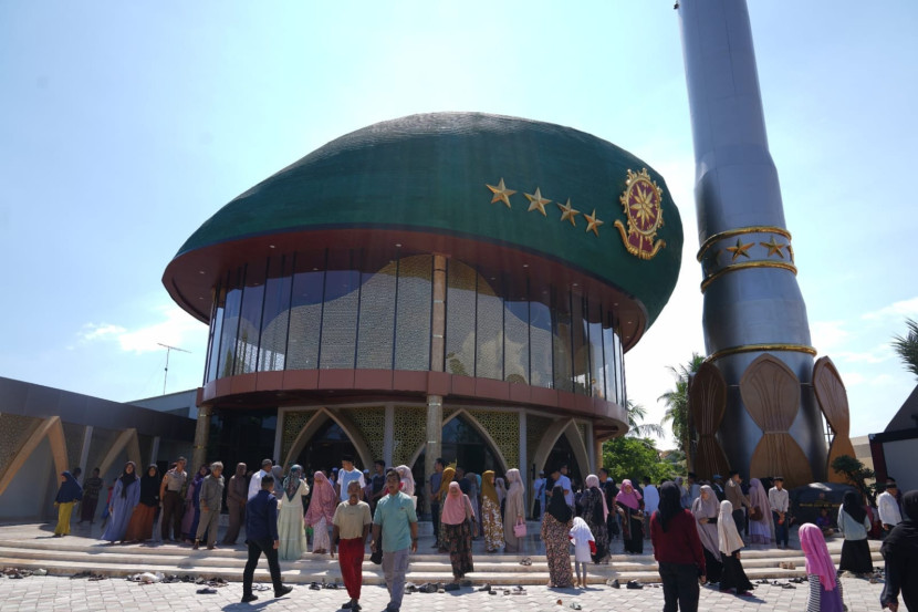 Masjid Jami' Ar-Rohman di Cijulang, Kabupaten Pangandaran. Sumber:Seputar Militer