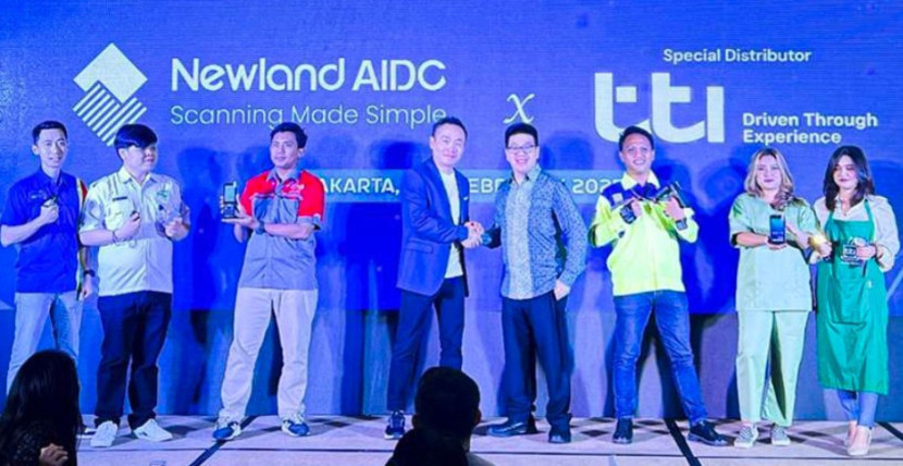 Newland AIDC mengumumkan PT TTI sebagai distributor bernilai tambah (VAD) untuk mendistribusikan berbagai portofolio dan solusi inovatifnya di Indonesia. (Foto: Dok RUZKA INDONESIA) 