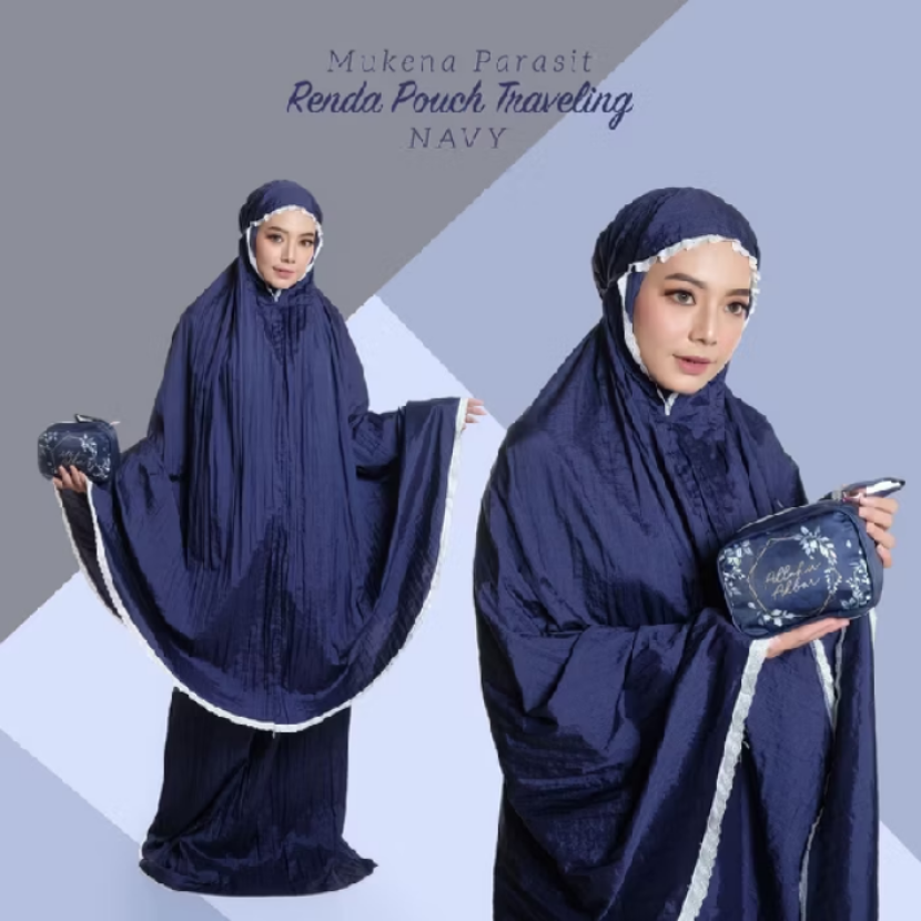 Mukena parasut renda (sumber: Shopee/ Grosir Mukena Dessy Official Shop)