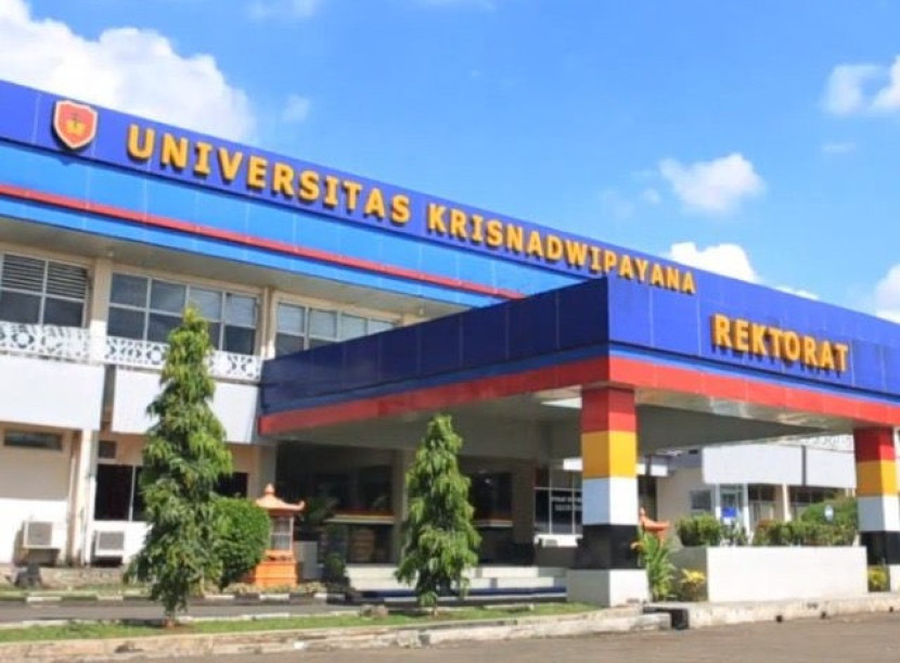 Kampus Universitas Krisnadwipayana (Unkris) di sisi timur Kota Jakarta. (Foto: Ist.) 