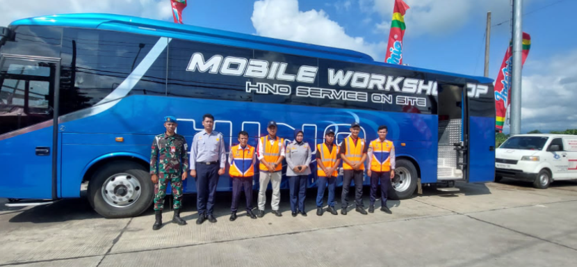 Hadapi Musim Mudik Lebaran, Hino Siapkan Layanan Bus Mobil Workshop