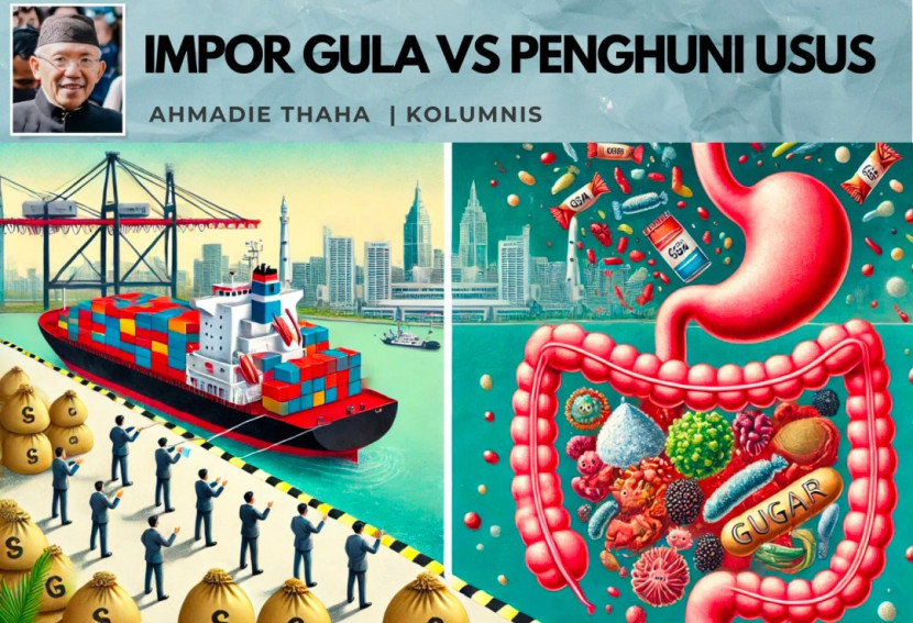 Foto ilustrasi Catatan Cak AT: Impor Gula vs Penghuni Usis. (Foto: Dok RUZKA INDONESIA) 