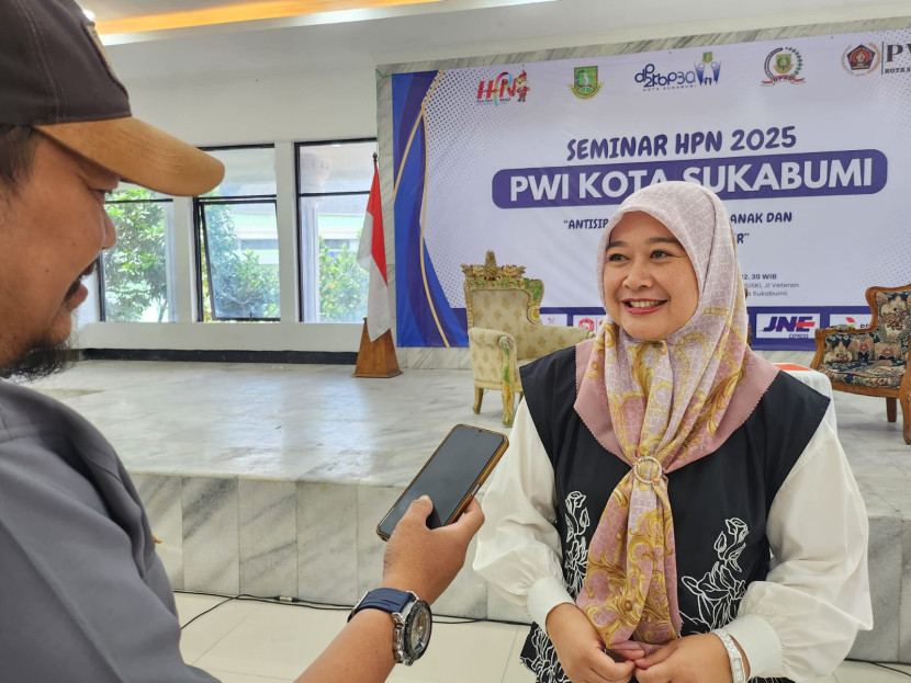 Kepala Bidang Pemberdayaan Perempuan dan Perlindungan Anak (P3A) DP2KBP3A Kota Sukabumi, Ineu Nuraini.