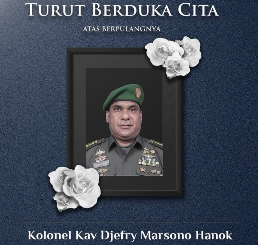 Pamen Ahli Pangdam XVII/Cenderawasih Bidang Operasi Militer Perang (OMP), Kolonel Kav Djefri Marsono Hanok. Sumber: Seputar Militer