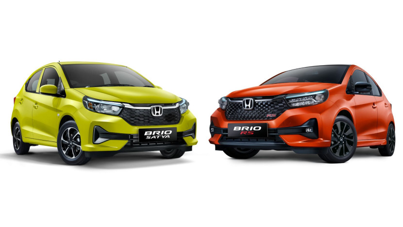 Perubahan desain dan fitur antara Honda Brio model 2022 dengan 2023 (Doc. Honda)