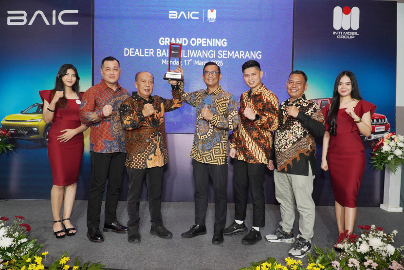 Grand Opening Dealer BAIC Siliwangi, Semarang (Doc. BAIC Indonesia). 