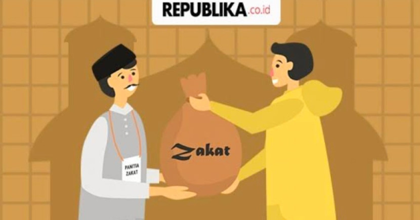 Foto ilustrasi pembayaran zakat. (Foto: Dok REPUBLIKA) 