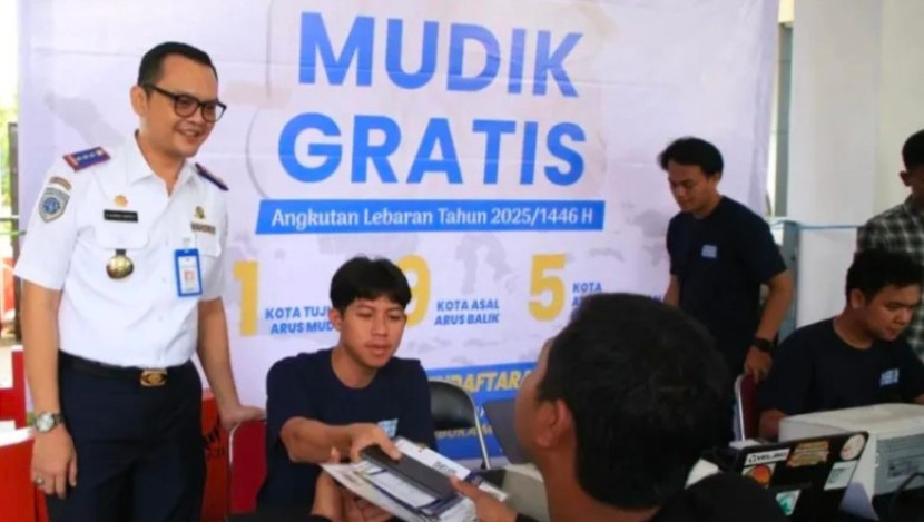 Dishub Kota Tangerang membuka Posko Mudik Gratis Validasi. (Foto: Dok RUZKA INDONESIA) 